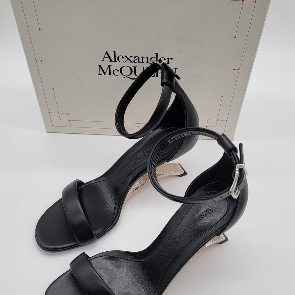 Alexander McQueen Black Women's Sandals